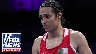 Female Olympic boxer quits amid gender controversy [upl. by Zenda502]