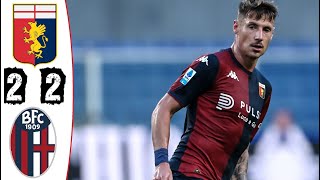 Genoa  Bologna 22 Highlights  Serie A  20242025 [upl. by Ettelracs]