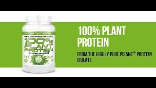 Unboxing Scitec Nutrition 100 Plant Protein pea protein isolate SIDDH peaprotein isolatewheay [upl. by Jessee]