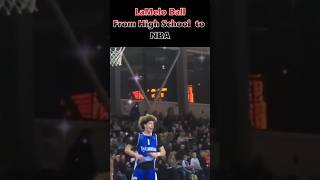 Lamelo ball highlights from high school to NBA rising star shorts [upl. by Eidnim]