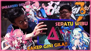 KEREN PARAH WIBU X HYPE BEAST  Review Fervent Tempo Delta Honkai Impact 3 Sneakers By Mihoyo [upl. by Aurore]