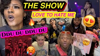 LOVE TO HATE ME and DDU DU DDU DU THE SHOW REACTION [upl. by Gillie]