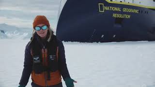 Lindblad Expeditions Live from the National Geographic Resolution in Antarctica [upl. by Eliga]