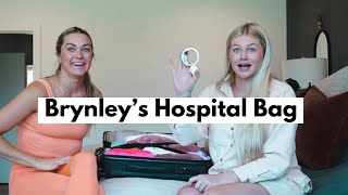 WHATS IN BRYNLEYS HOSPITAL BAG [upl. by Haydon153]