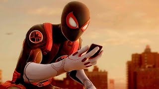 Miles investigating a hunter drone signal  Gameplay  Marvels SpiderMan 2 [upl. by Erehc533]