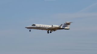 1994 Learjet 31A  Landing  New Century AirCenter JCIKIXD  N1932K [upl. by Adnana]