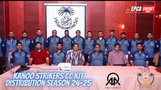 Kanoo Strickers CC Kit Distribution Ceremony EPCA Season 2425 At Barasa Restaurant cricketepca [upl. by Smaj692]