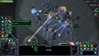 Starcraft 2  Arcade  Direct Strike  3vs3  Terran  275  feat HTPDS [upl. by Bottali816]