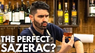 How to make The Perfect Sazerac Cocktail [upl. by Abbotsen]