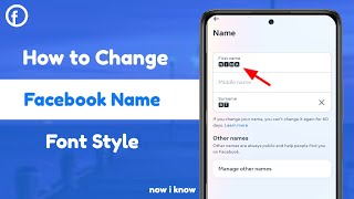 How To Change Facebook Name Font Style 2023 [upl. by Godber]