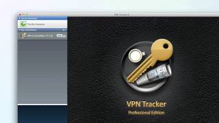 Setup a VPN on Mac OS X with VPN Tracker for SonicWALL Gateways [upl. by Etsyrk]