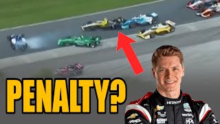 Should Newgarden Have Been Penalized at Road America [upl. by Tabbitha]