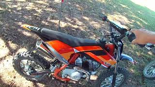 check out the tiny automatic dirt bike Xpro 110cc [upl. by Axia]