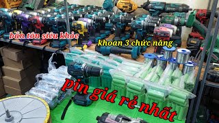 tặng máy tiếp nha khách yêu bắn vít khoan 3 chức năng các loại linh kiện làm pin [upl. by Teragramyram]