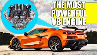 The Most Powerful V8 Engine Ever Naturally Aspirated  2023 Corvette Z06 [upl. by Light]