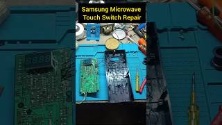 Samsung microwave touch switch Repair airconditioner shortvideo airconditioning shorts [upl. by Nnagrom546]