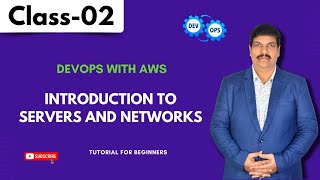 DevOps With AWS Class 02  Introduction To Servers And Networks  Tutorial for Beginners [upl. by Grania]