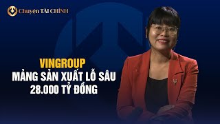 VINGROUP MẢNG SẢN XUẤT LỖ SÂU 28000 TỶ ĐỒNG  CHUYỆN TÀI CHÍNH [upl. by Selden]