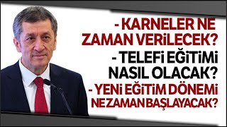 Milli Eğitim Bakanı Selçuk Telafide Ben de Varım Programını Tanıttı [upl. by Roos206]