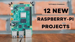 12 NEW Raspberry Pi Projects you must try [upl. by Orland291]