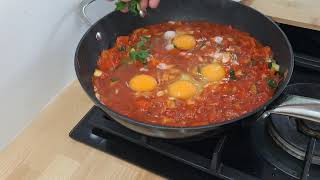 szakszuka inaczej krok po kroku food  shakshuka differently step by step [upl. by Kareem]