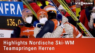 Nordische SkiWM  Skispringen l Team [upl. by Hortensa]