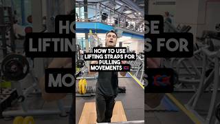 How to use Lifting Straps  EASY TUTORIAL 🪢 [upl. by Natsreik]