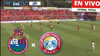 Municipal vs xelaju EN VIVO Liga Nacional de Guatemala abre el fútbol guatemalteco [upl. by Oterol]