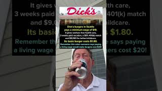 Fast Food Restaurant Pays A Minimum Wage of 19 And Gives Workers 3 Weeks Paid Vacation grandpa [upl. by Larcher]