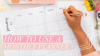 How to Use a Monthly Planner 8 Ways to use a Monthly Planner and Tips Roxy James 2023 [upl. by Etnelav]