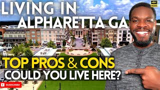 Living in Alpharetta GA  TOP Pros amp Cons  Could You Live Here  Metro Atlanta Suburbs [upl. by O'Mahony]