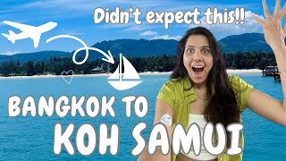 Let’s go to KOH SAMUI  Unbelievable FERRY experience [upl. by Eillib]