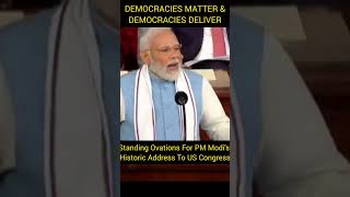 Democracies MATTER amp Democracies DELIVER  Modiji [upl. by Anilehs800]