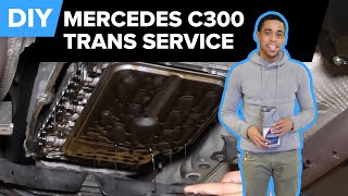 Mercedes Transmission Fluid Service wo Torque Converter ReinPentosin  Important Service 7229 [upl. by Ttebroc449]