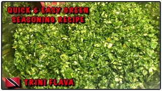 QUICK amp EASY GREEN SEASONING RECIPE [upl. by Otsirc]