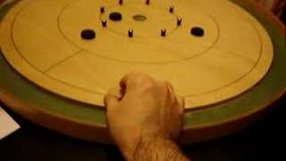 Crokinole shots  five 20s [upl. by Notyal]