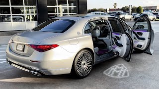 2024 MercedesMaybach S 680 Silver Mist Edition  Sound Interior and Exterior [upl. by Leonor]