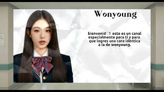 ¿Soy o eres igual a Wonyoung de IVE [upl. by Lamek590]