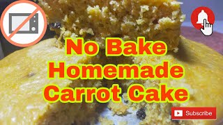 Homemade NO BAKE Carrot Cake  carrotcake baking cake cookingchannel tutorial pangnegosyo [upl. by Eelidnarb]