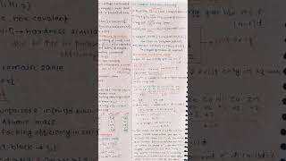 DampF block elements handwritten short notes science chemistry class exam [upl. by Haletky]