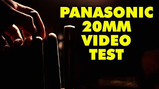 Panasonic 20mm 17 II with Lumix G100  Knives video  RecView [upl. by Cinamod133]