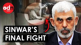 Drone Footage Shows Hamas Leader Yahya Sinwars Final Moment [upl. by Layod849]