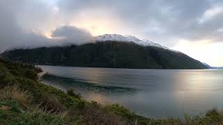 Te Anau to Queenstown along Lake Wakatipu New Zealand July 2022 [upl. by Isyed950]