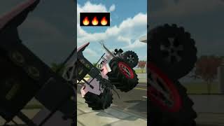 Tractor stunt 🔥🔥 tractordriving youtubeshorts trending shorts tractor [upl. by Oribel323]