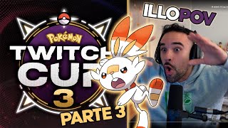 IlloJuan y Knekro POV  Pokémon Twitch Cup 3 Parte 3 [upl. by Niwhsa630]