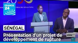 Sénégal  présentation dun projet de développement de rupture annonce Ousmane Sonko [upl. by Noslien]