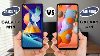 Samsung Galaxy M11 vs Samsung Galaxy A11 [upl. by Middlesworth]