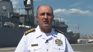 Mesajul Șefului SMFN viceamiral Mihai Panait transmis cu prilejul Zilei Marinei Române [upl. by Shayla]