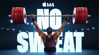 M4 chip  No Sweat  Apple [upl. by Ibib]