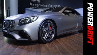 Mercedes AMG S 63 Coupe  Luxurious Performance  PowerDrift [upl. by Astiram]